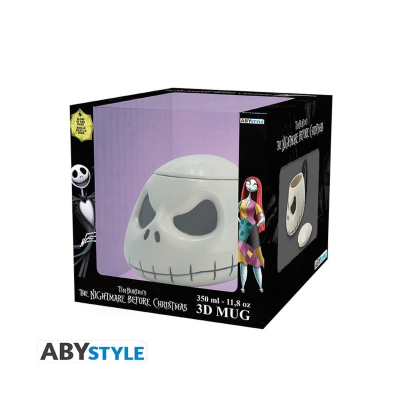 Taza Pesadilla antes de Navidad: Jack glow in the dark - ABYstyle