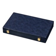 Backgammon azul mediano