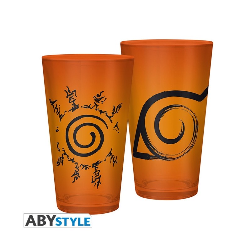 Vaso Naruto Shippuden: Konoha y sello del Kyubi - ABYstyle