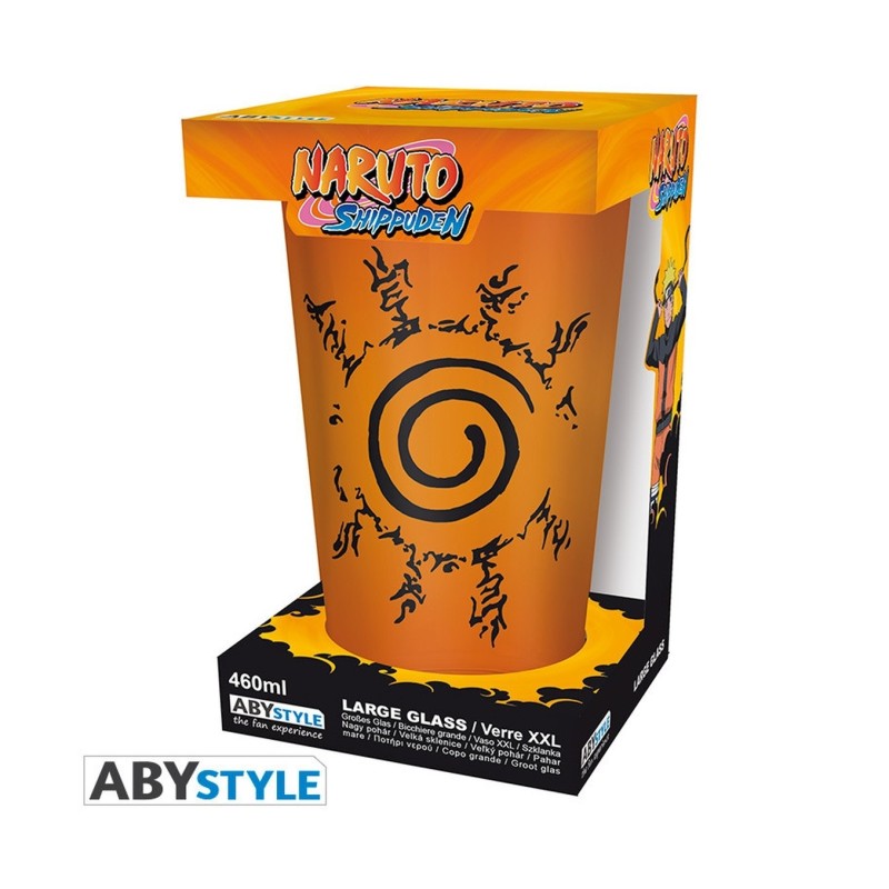 Vaso Naruto Shippuden: Konoha y sello del Kyubi - ABYstyle