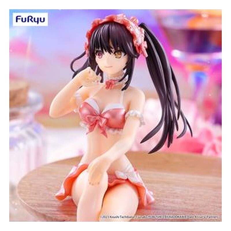 Figura Noodle Stopper Kurumi Tokisaki Swimsuit Pastel Red Color Ver. - Date A Live V (15 cm)