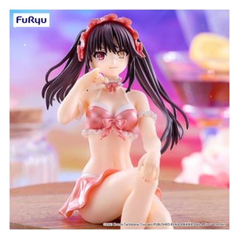 Figura Noodle Stopper Kurumi Tokisaki Swimsuit Pastel Red Color Ver. - Date A Live V (15 cm)