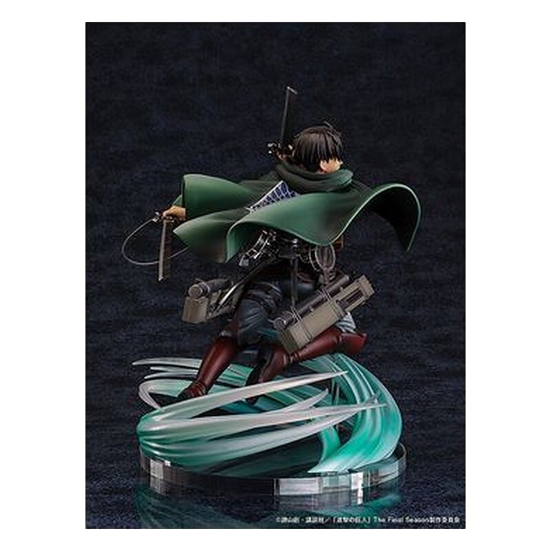 Estatua Levi - Attack on Titan (23,5 cm, escala 1/6)