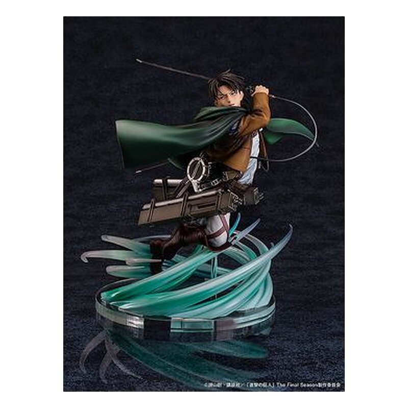 Estatua Levi - Attack on Titan (23,5 cm, escala 1/6)