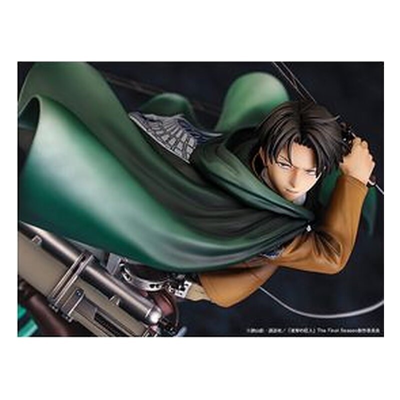 Estatua Levi - Attack on Titan (23,5 cm, escala 1/6)