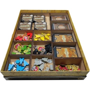 Inserto compatible con LORDS OF WATERDEEP (Base + Exp. Scoundrels of Skullport)