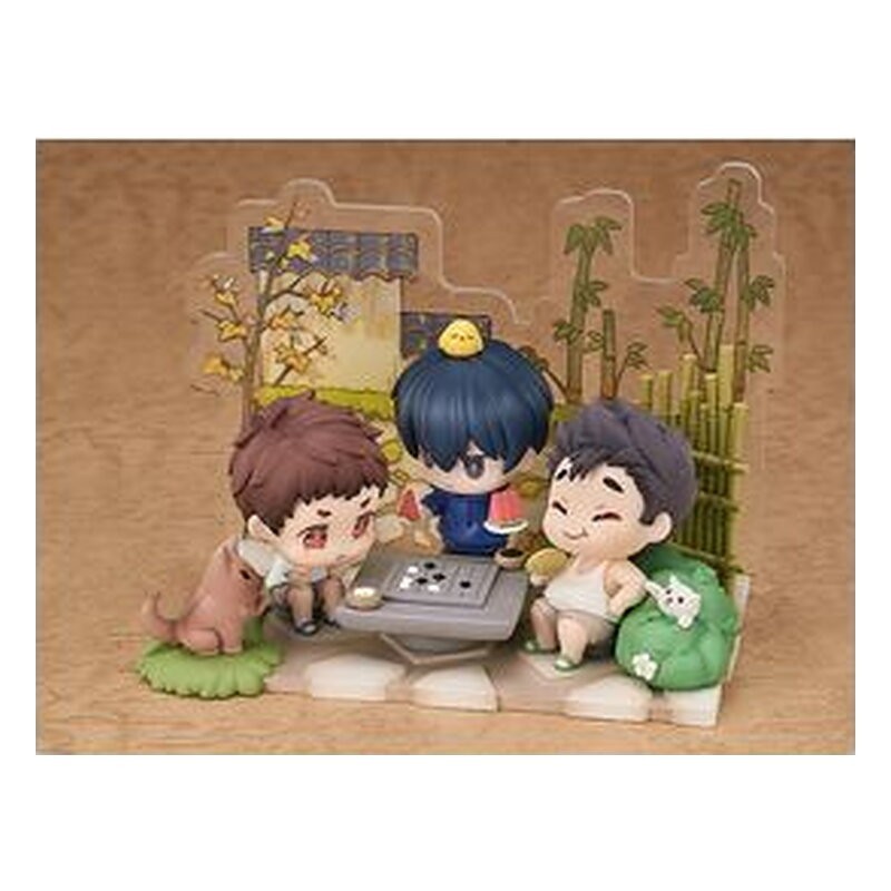 Figura Good Smile Company Wu Xie, Zhang Qiling y Wang Pangzi Yucun Shiqu Ver. - Time Raiders (12,5 cm)