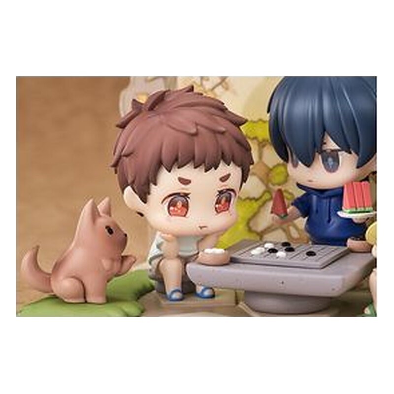Figura Good Smile Company Wu Xie, Zhang Qiling y Wang Pangzi Yucun Shiqu Ver. - Time Raiders (12,5 cm)