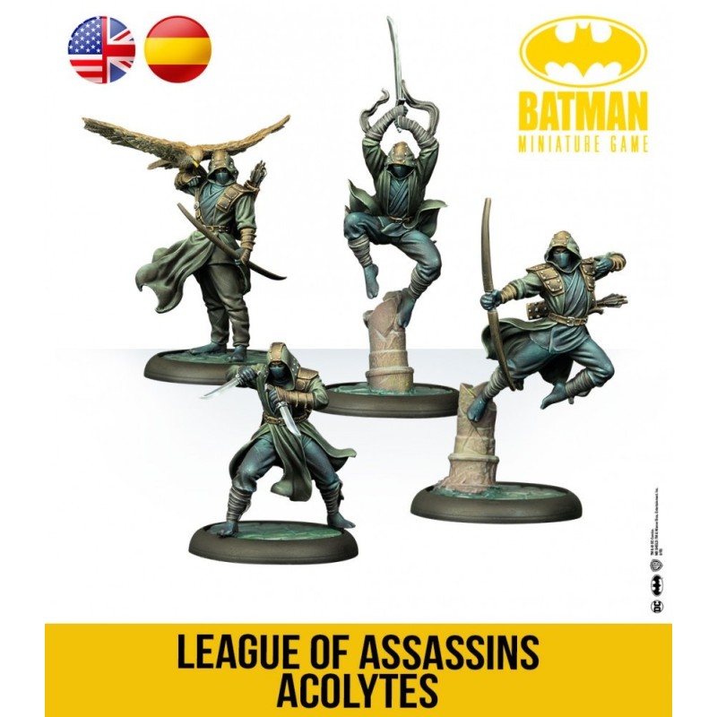 BATMAN MINIATURE GAME: ACOLITOS LIGA DE ASESINOS
