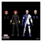 Figura Marvel Legends Series Black Widow y Quicksilver Pack 2 figuras - Marvel (15 cm)