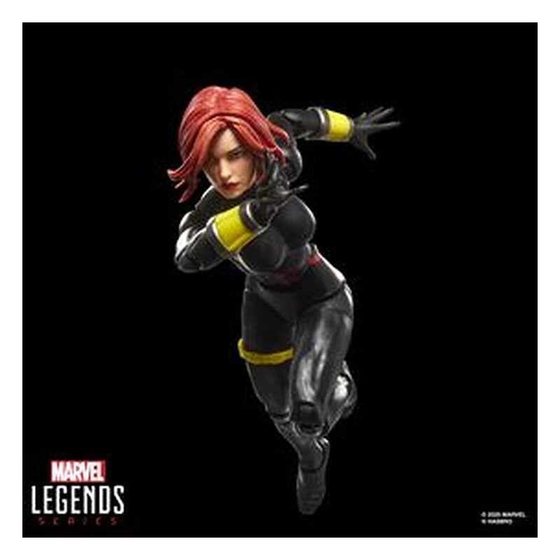 Figura Marvel Legends Series Black Widow y Quicksilver Pack 2 figuras - Marvel (15 cm)