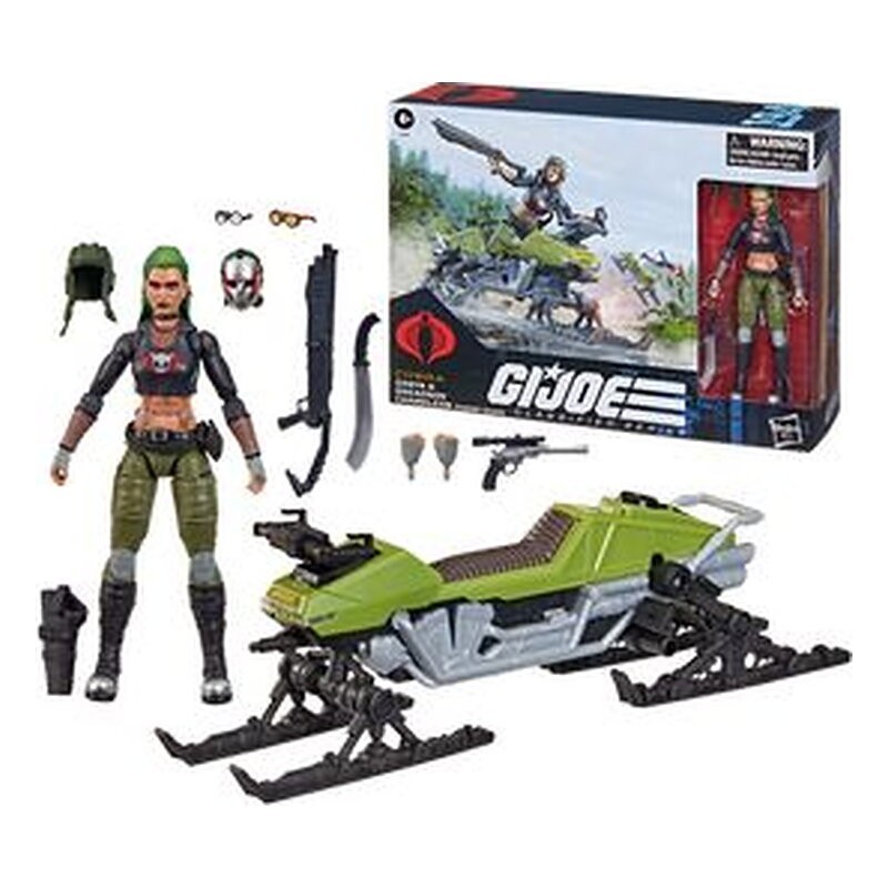 Figura G.I. Joe Classified Series Zanya y Dreadnok Chameleon (Swamp Skier) - G.I. Joe (15 cm)