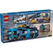 LEGO-60408 Camión de Transporte con Deportivos
