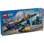 LEGO-60408 Camión de Transporte con Deportivos