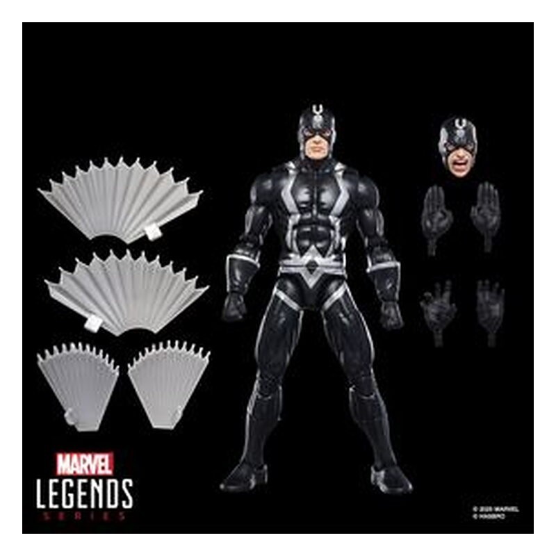 Figura Marvel Legends Series Rayo Negro y Triton Pack 2 figuras - Inhumans (15 cm)
