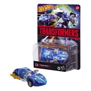 Figura Twin Mill Blue Transformers Collaborative - Hot Wheels (12,5 cm)
