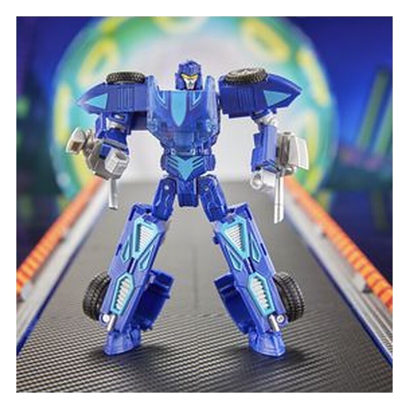 Figura Twin Mill Blue Transformers Collaborative - Hot Wheels (12,5 cm)