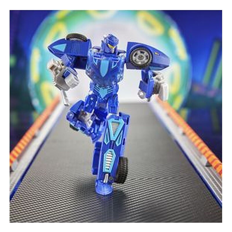 Figura Twin Mill Blue Transformers Collaborative - Hot Wheels (12,5 cm)