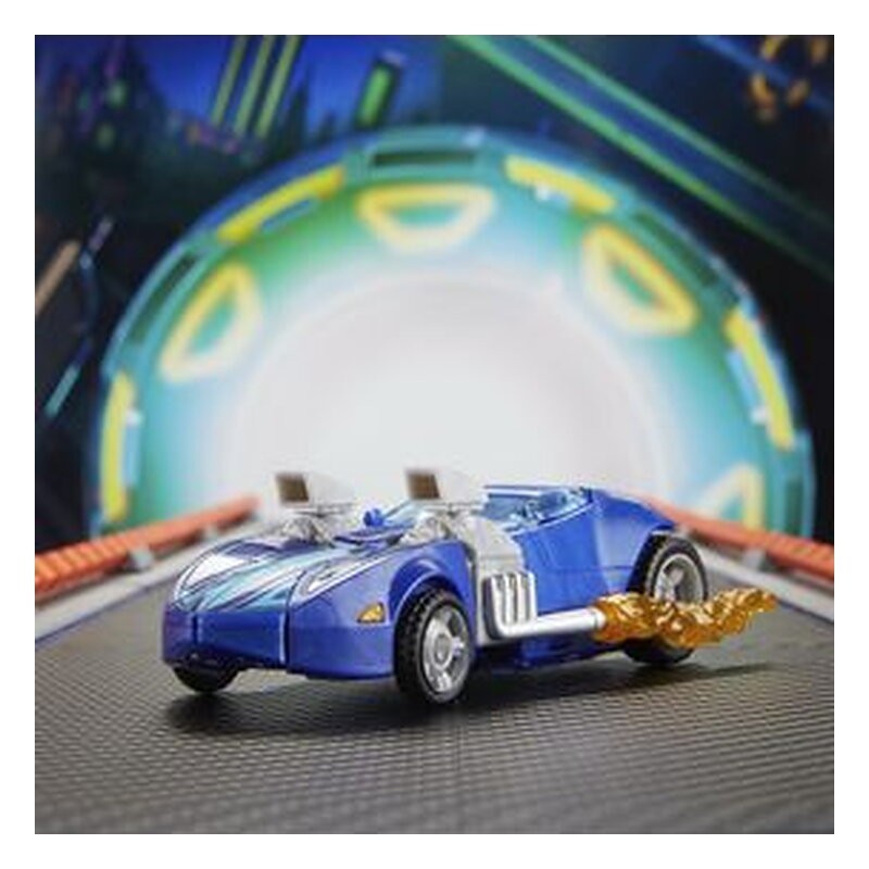 Figura Twin Mill Blue Transformers Collaborative - Hot Wheels (12,5 cm)
