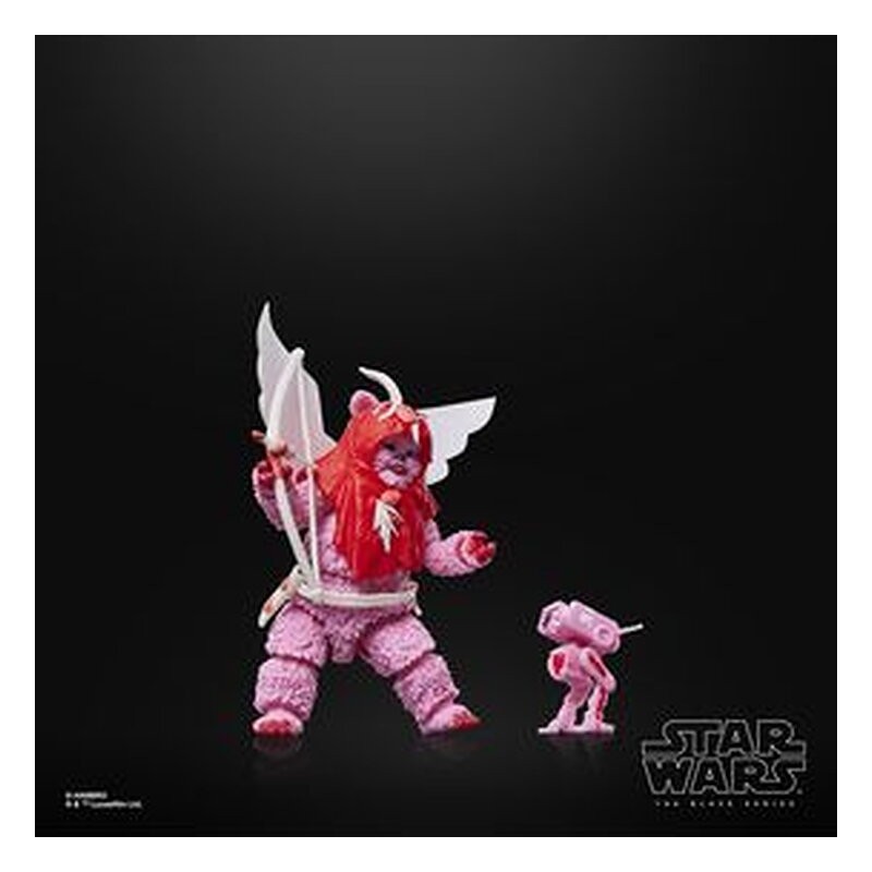 Figura The Black Series Ewok Valentine's Day Edition - Star Wars (15 cm)
