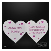 Figura The Black Series Ewok Valentine's Day Edition - Star Wars (15 cm)