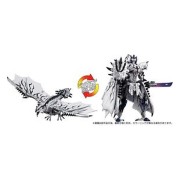 Figura Takara Tomy Silver Rathalos Prime - Monster Hunter x Transformers (13,5 cm)