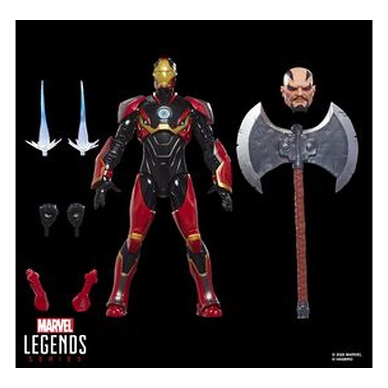 Figura Marvel Legends Series Iron Man Mark 72 Build-A-Figure - Marvel (15 cm)