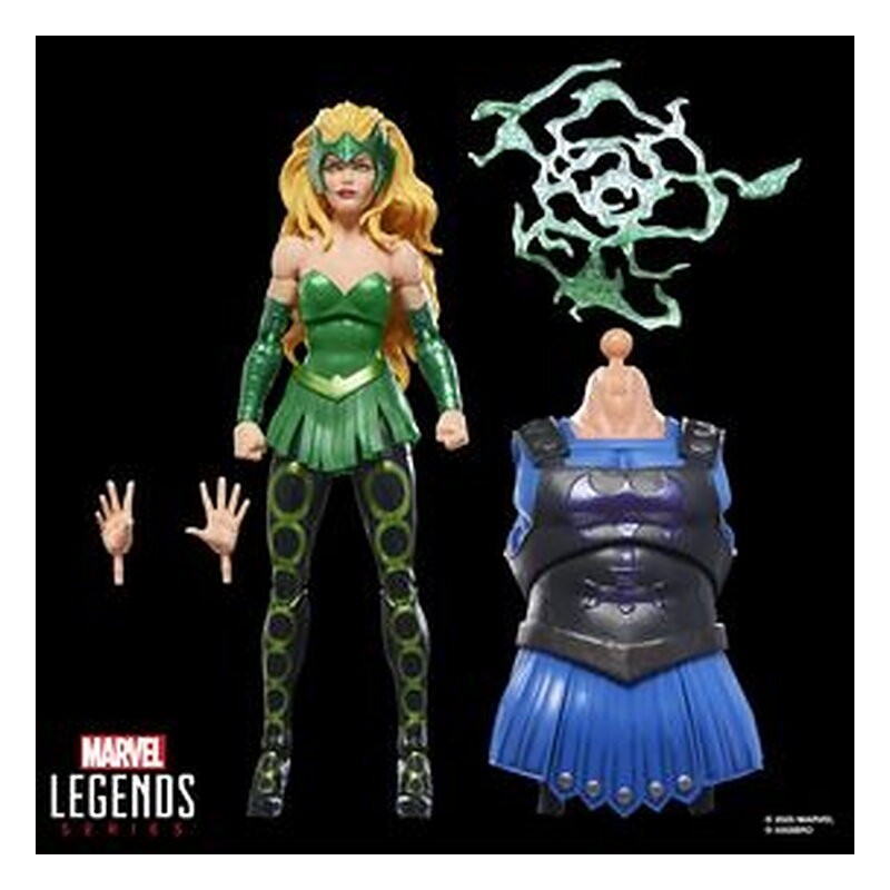 Figura Marvel Legends Series Enchantress - Marvel (15 cm)