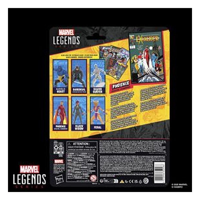 Figura Marvel Legends Series Fénix (Rachel Summers) Excalibur - Marvel (15 cm)