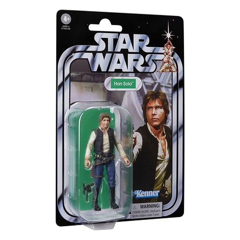 Figura The Vintage Collection Han Solo - Star Wars: Una nueva esperanza (9,5 cm)