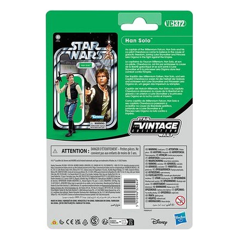 Figura The Vintage Collection Han Solo - Star Wars: Una nueva esperanza (9,5 cm)