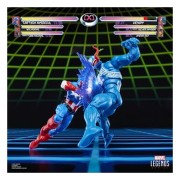 Figura Marvel Legends Series Capitán América vs. Venom Gamerverse - Marvel (15 cm, 2 uds.)
