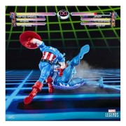 Figura Marvel Legends Series Capitán América vs. Venom Gamerverse - Marvel (15 cm, 2 uds.)