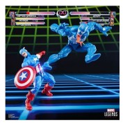 Figura Marvel Legends Series Capitán América vs. Venom Gamerverse - Marvel (15 cm, 2 uds.)