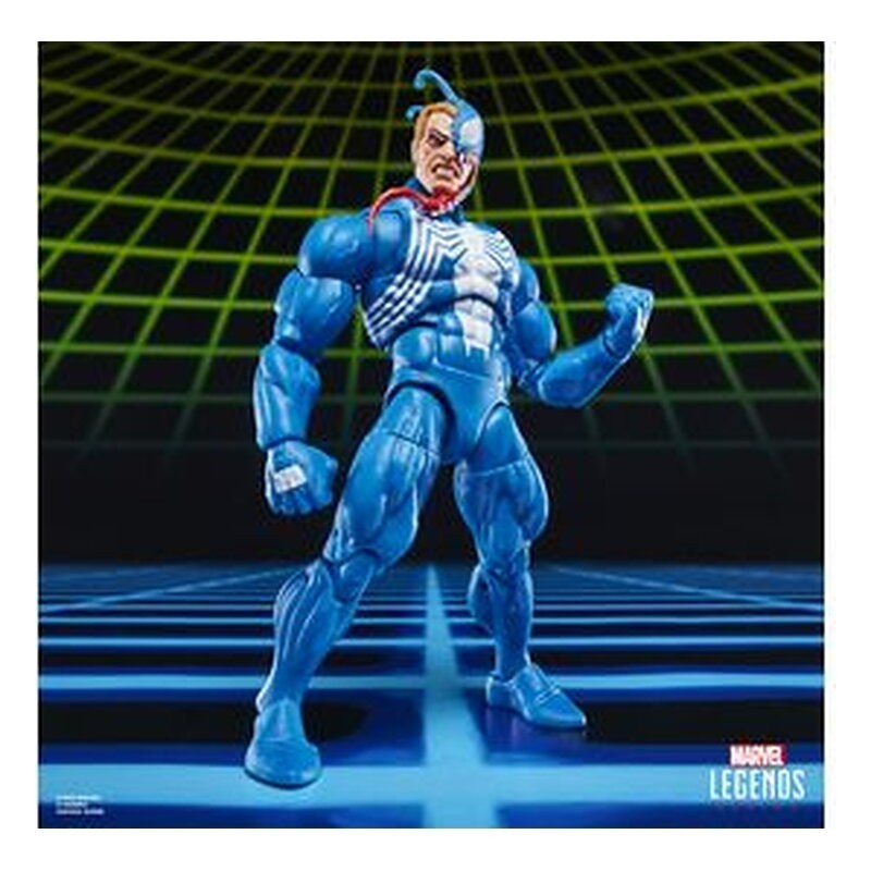 Figura Marvel Legends Series Capitán América vs. Venom Gamerverse - Marvel (15 cm, 2 uds.)