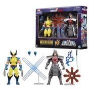 Figura Marvel Legends Series Wolverine vs. Silver Samurai Gamerverse - Marvel (15 cm)