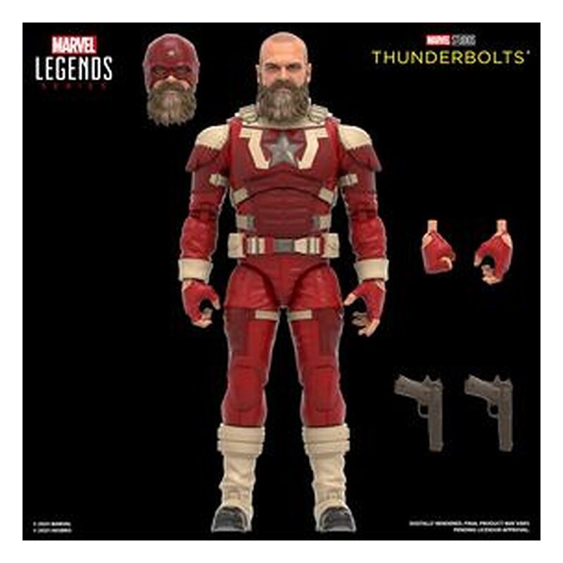 Figura Marvel Legends Series Yelena Belova y Red Guardian Pack 2 - Thunderbolts* (15 cm)