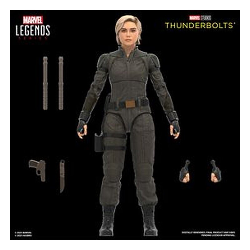 Figura Marvel Legends Series Yelena Belova y Red Guardian Pack 2 - Thunderbolts* (15 cm)