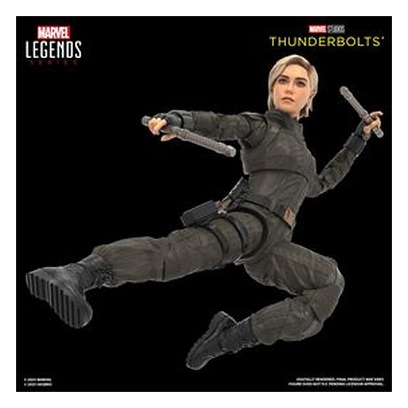 Figura Marvel Legends Series Yelena Belova y Red Guardian Pack 2 - Thunderbolts* (15 cm)