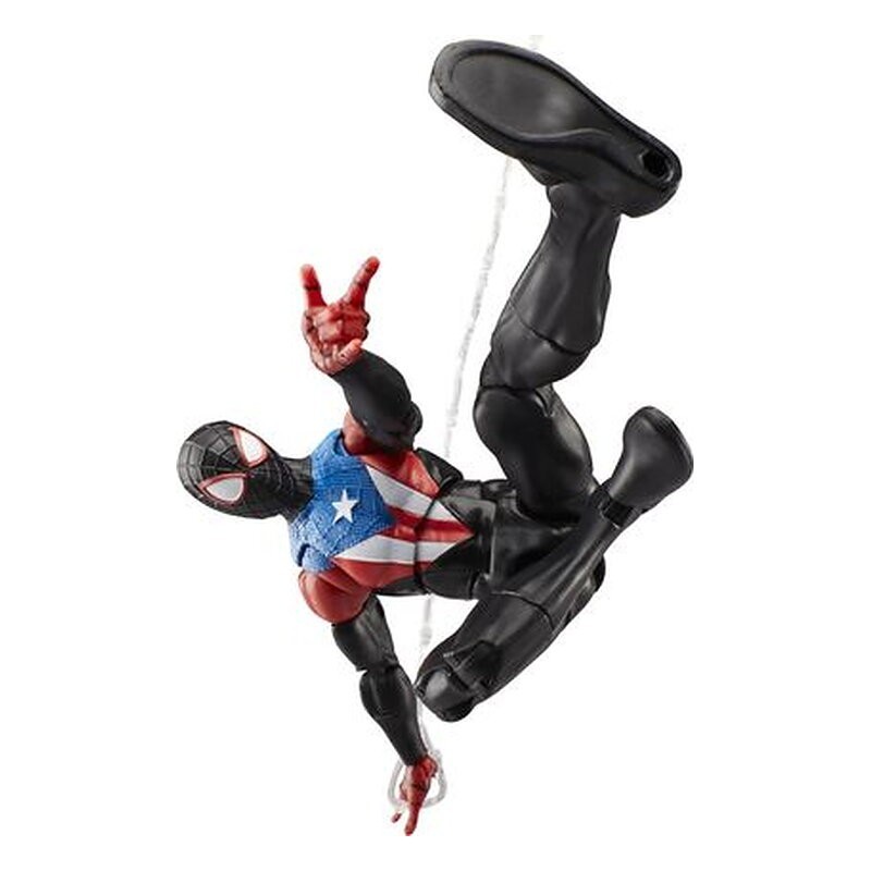 Figura Marvel Legends Series Miles Morales Boricua Suit Version - Spider-Man 2 (15 cm)