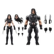 Figura Marvel Legends Series X-23 y Warpath - X-Force (15 cm, pack 2)