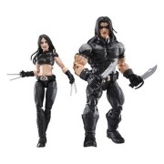 Figura Marvel Legends Series X-23 y Warpath - X-Force (15 cm, pack 2)