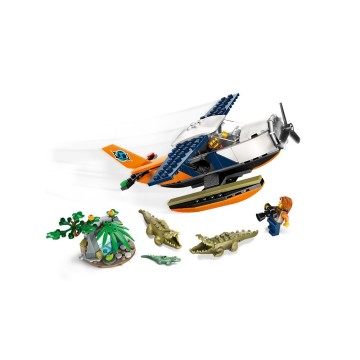 LEGO-60425 Exploradores de la Jungla: Hidroavión
