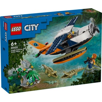 LEGO-60425 Exploradores de la Jungla: Hidroavión