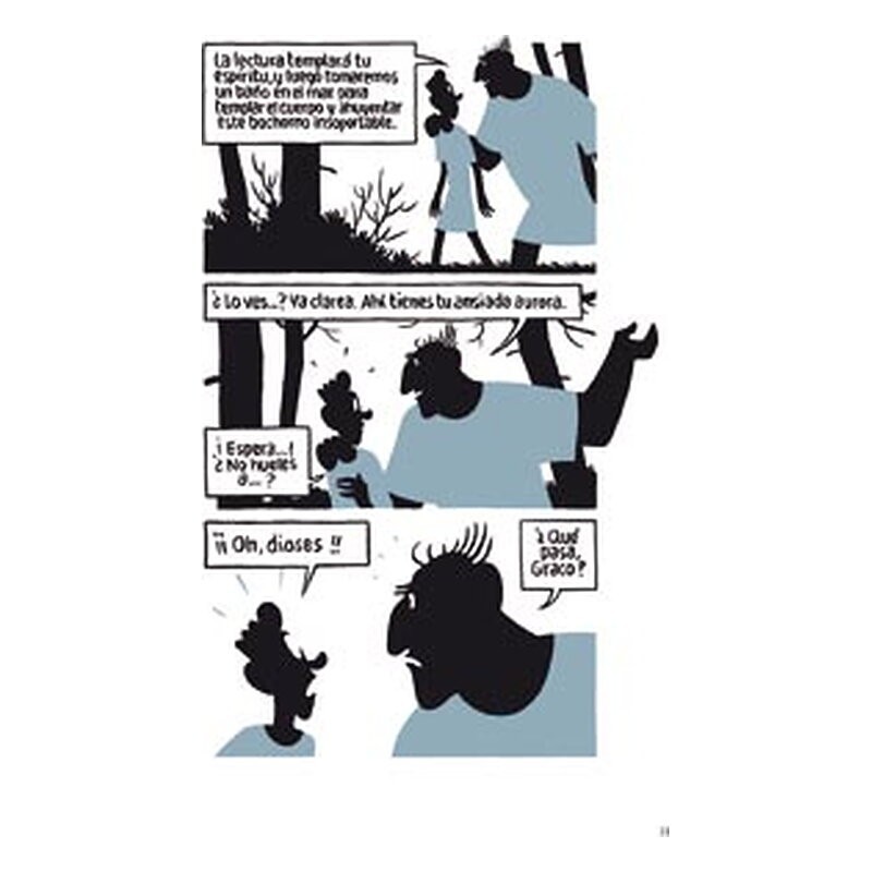 Conversación de sombras en la villa de los papiros