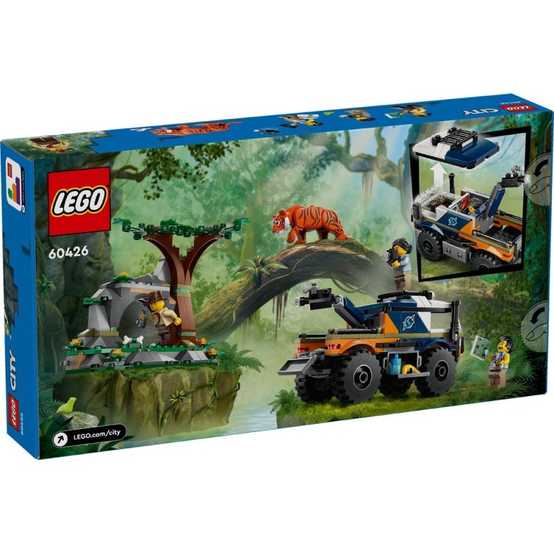 LEGO-60426 Exploradores de la Jungla: Camión Todoterreno