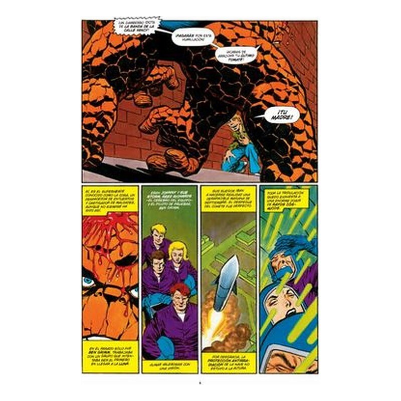 El increíble Hulk y La Cosa
