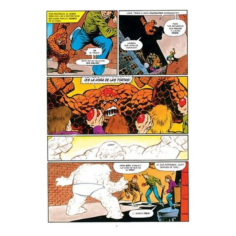 El increíble Hulk y La Cosa