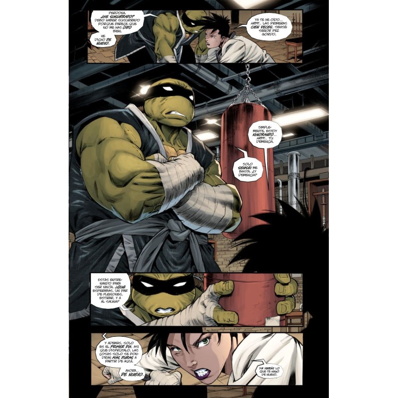 Teenage Mutant Ninja Turtles: El último ronin - Día de entrenamiento