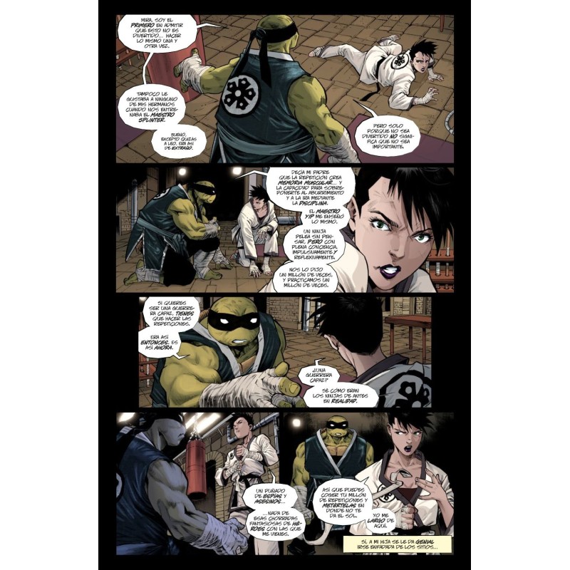 Teenage Mutant Ninja Turtles: El último ronin - Día de entrenamiento